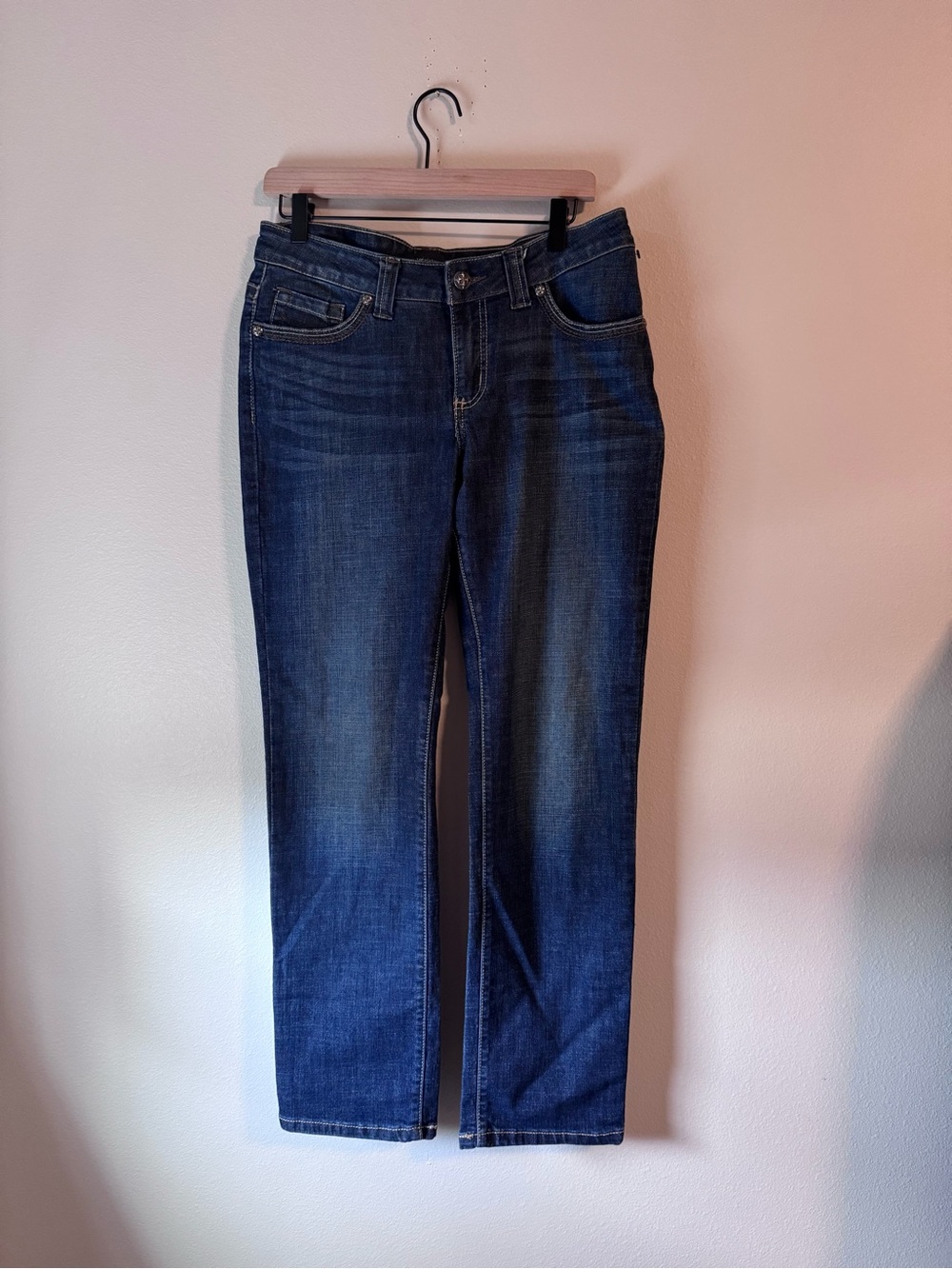 Lee Platinum Classic Dark Blue Women's Straight Jeans